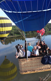 Le Vol en montgolfière